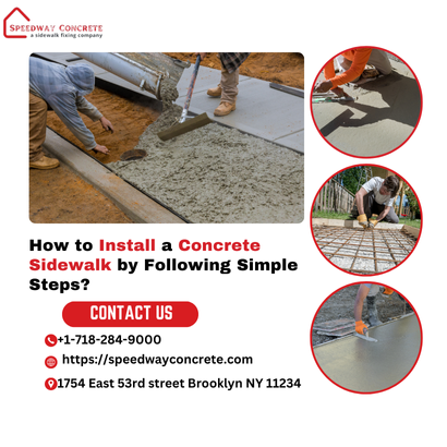 How to Install a Concrete Sidewalk: Simple Steps for Brooklyn, NY