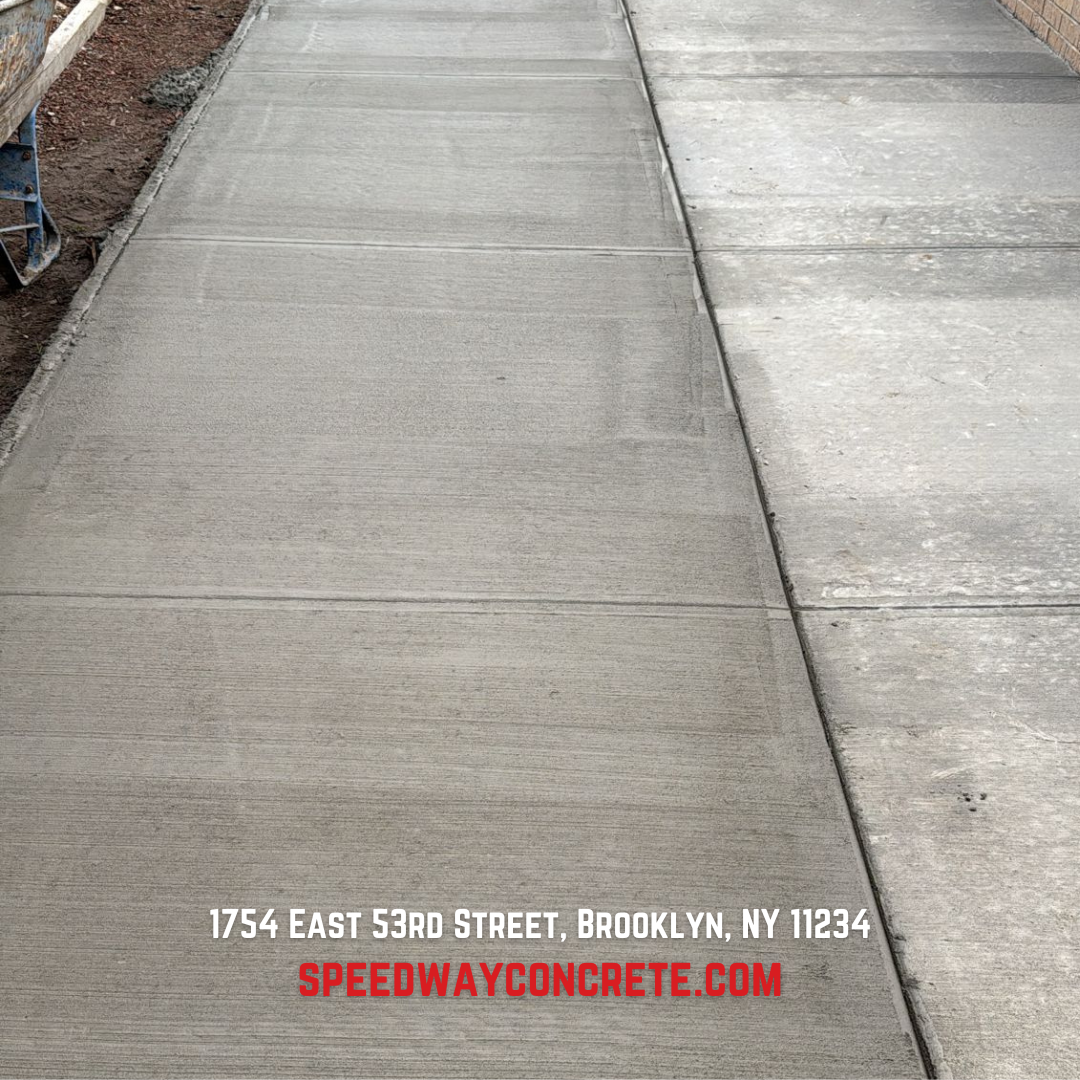 Concrete cracks in Queens being repaired by professional contractors