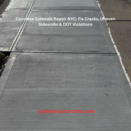 Concrete Sidewalk Repair NYC