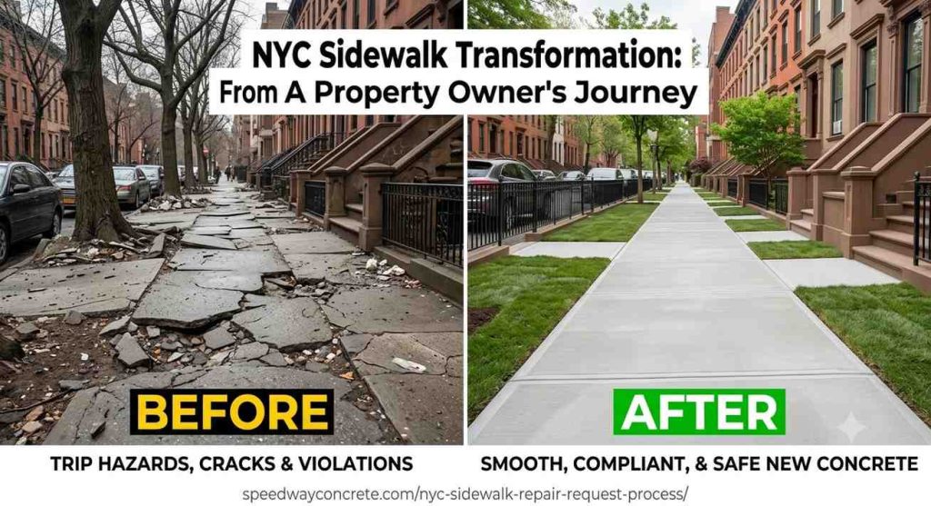 NYC Sidewalk Repair Request Process: A Step-by-Step Guide for Property Owners 5 NYC Sidewalk Repair Request Process A Step-by-Step Guide for Property Owners