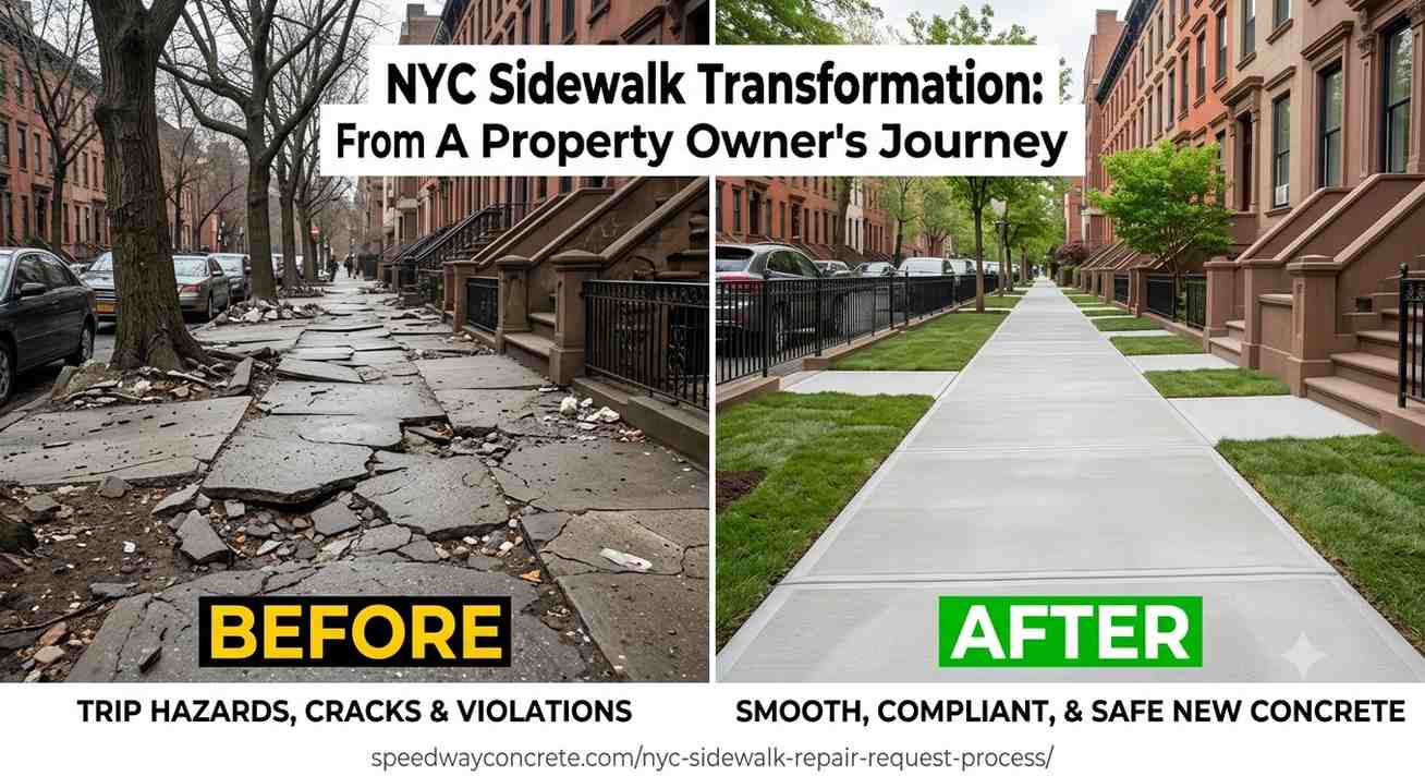 Our Blogs 3 NYC Sidewalk Repair Request Process A Step-by-Step Guide for Property Owners
