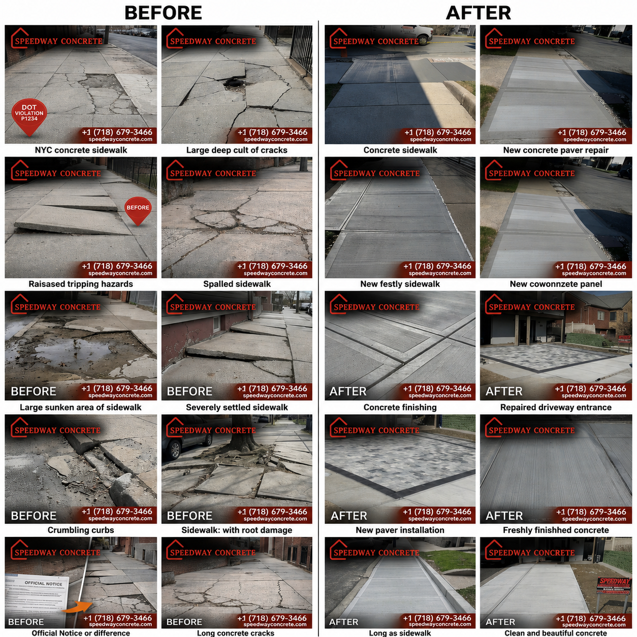 Sidewalk Violation Cleared Sidewalk Experts, DOT Approved